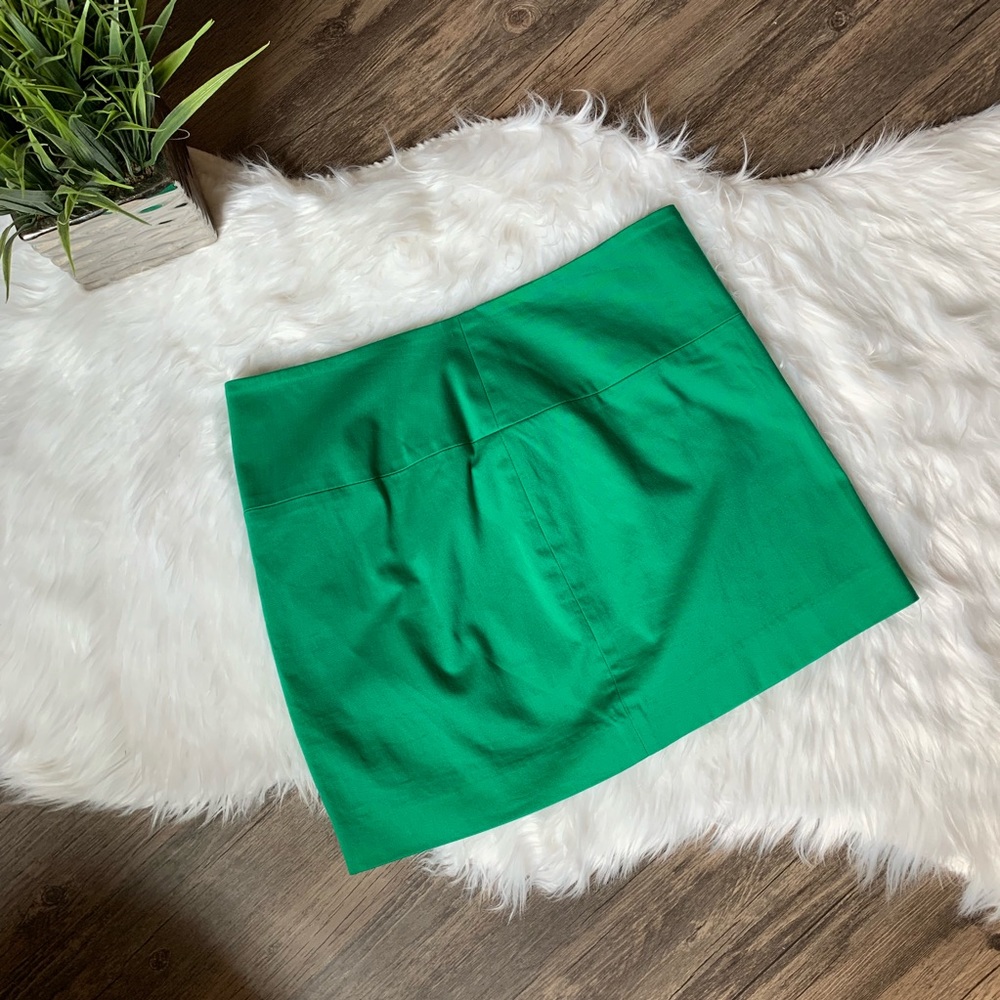 Express Green Mini Skirt| Size 2
